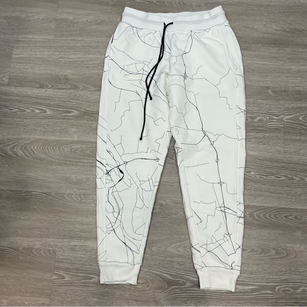 Dust of Gods White Sweatpants Cotton Unbreakable Collection Womens S